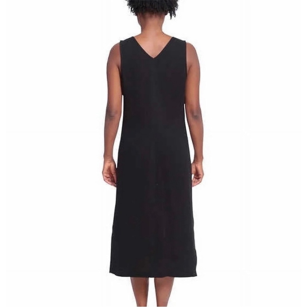 Briggs Dress XL Black Sleeveless V-Neck - Picture 2 of 4